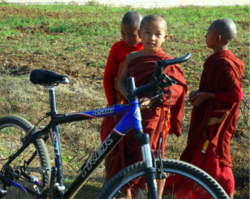 Burma bicycle tour